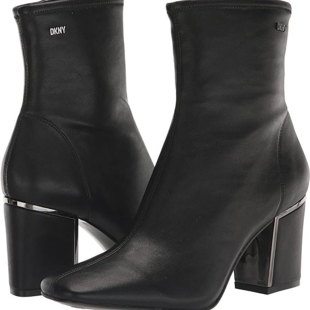 DKNY Women's Cavale Ankle Booties - SIZE 11 WORN ONCE!